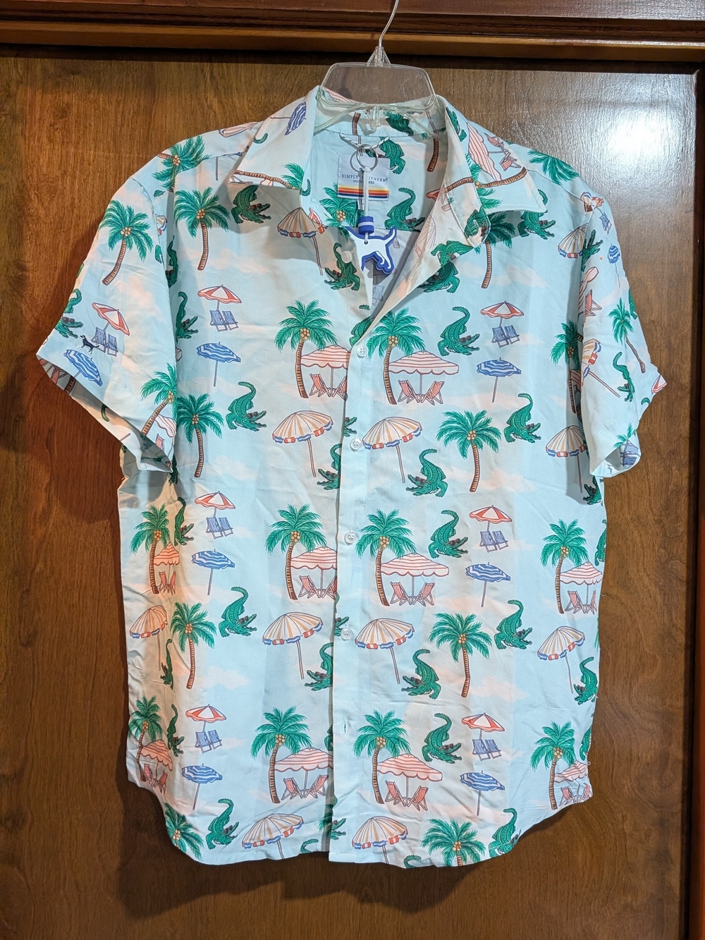 Nwt Simply Southern Button Down Shirt Large Menss